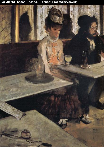 Edgar Degas L-Absintbe
